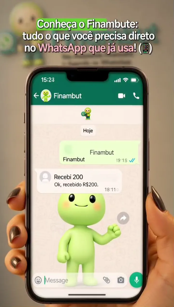 Demonstração do FINAMBUT no WhatsApp